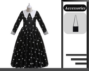 Wednesday Addams Inspired Costume for Girls