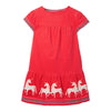 RED PARTY UNICORN DRESS