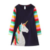 Long Sleeve Beautiful Unicorn Dress