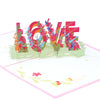 Personalized 3D Pop-up Love Greeting Card Birthday Wishes- Handmade, Perfect for Thinking of You, Congrats, Weddings, & Thank You