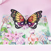 Personalized Handmade 3D Flying Butterfly Pop-up Greeting Card: for Birthday Wishes Perfect for Birthdays, Congrats, Weddings & Thank You